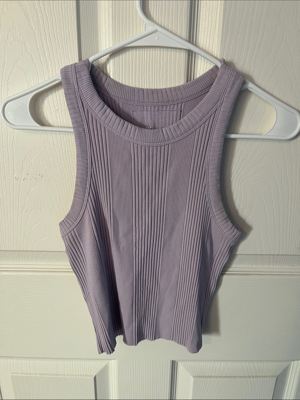 aerie Ribbed Tank Top - Lavender